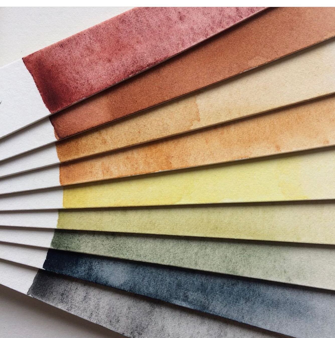 Loveliest of color swatch cards by Studio Slow Lane ▫️▫️

All natural watercolor pigments ▫️ A work of art in and of itself ▫️🎨

#slowliving #naturalcolor #plantbasedcolor #swatchcard #naturalpigment #austininteriordesign #austininteriorsdesigner #i