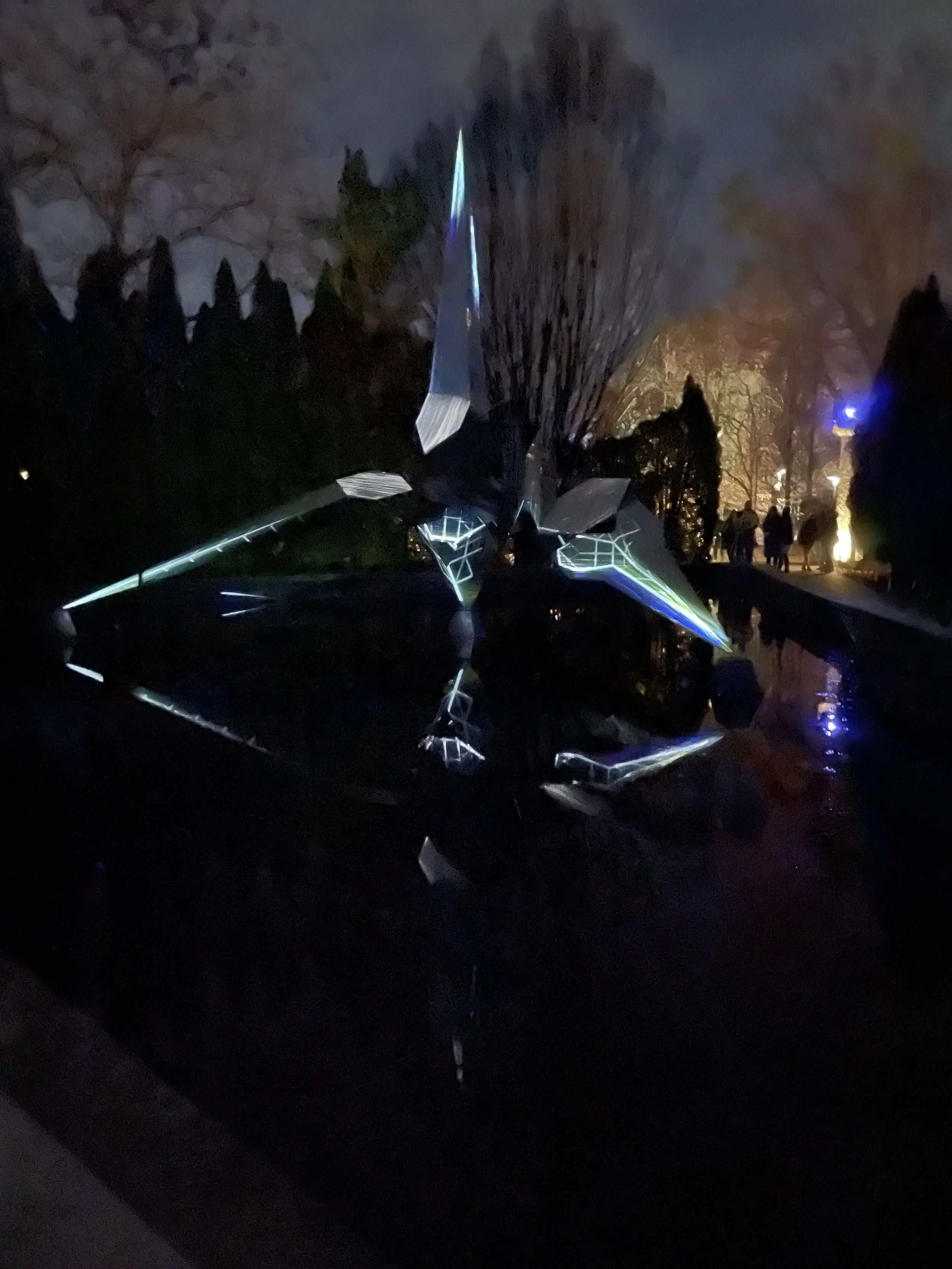 Night Forms Lights Up GFS