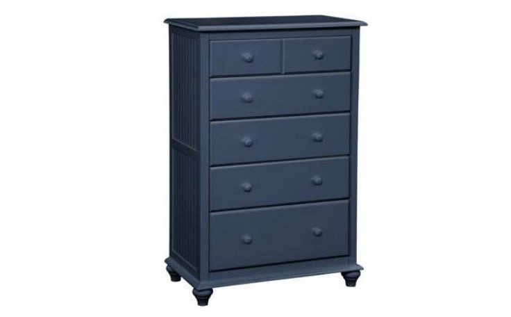 Cottage Blue Chest of Drawers-Quick Ship