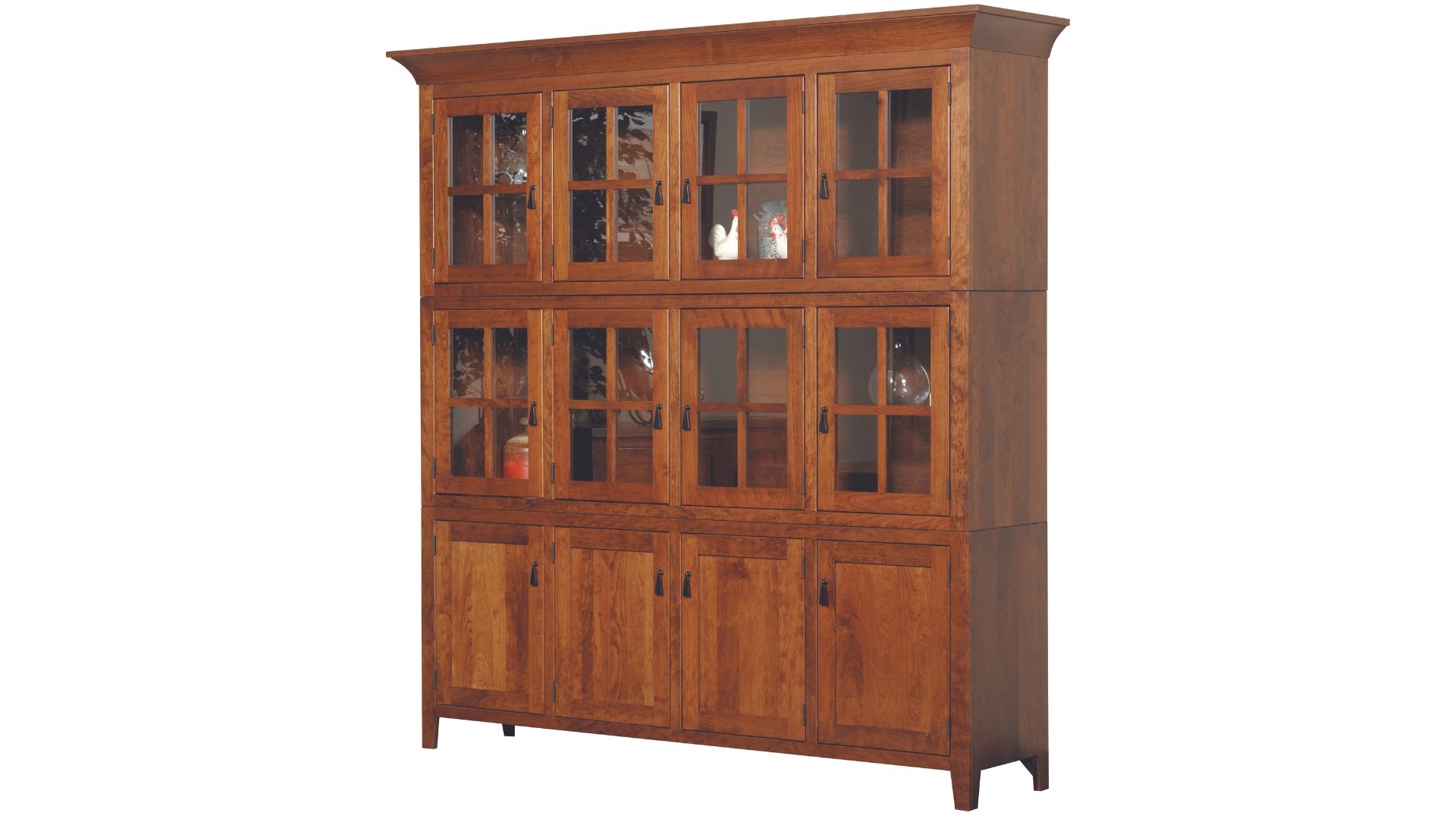 Settlers Amish China Cabinet
