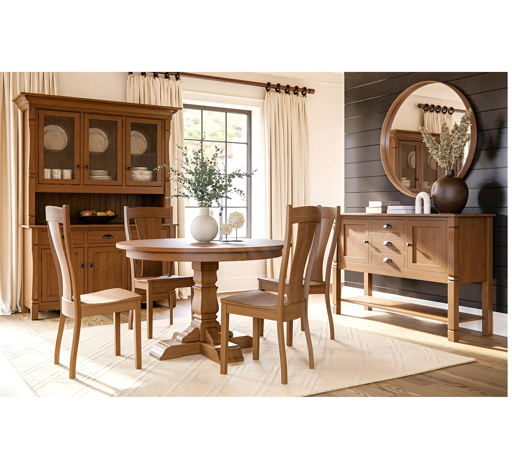 Ashville-Amish Dining — Annie Oakley's Wood Furniture