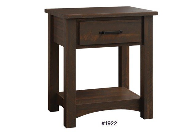 Glendale Amish 1 Drawer Nightstand