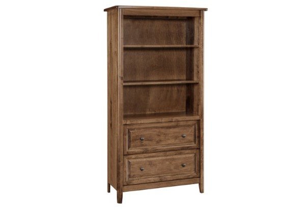 Amish Essentials Carson Lateral File/Bookcase