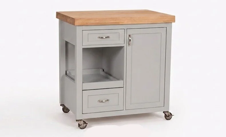 SELECT Castored Kitchen Work Center-Island
