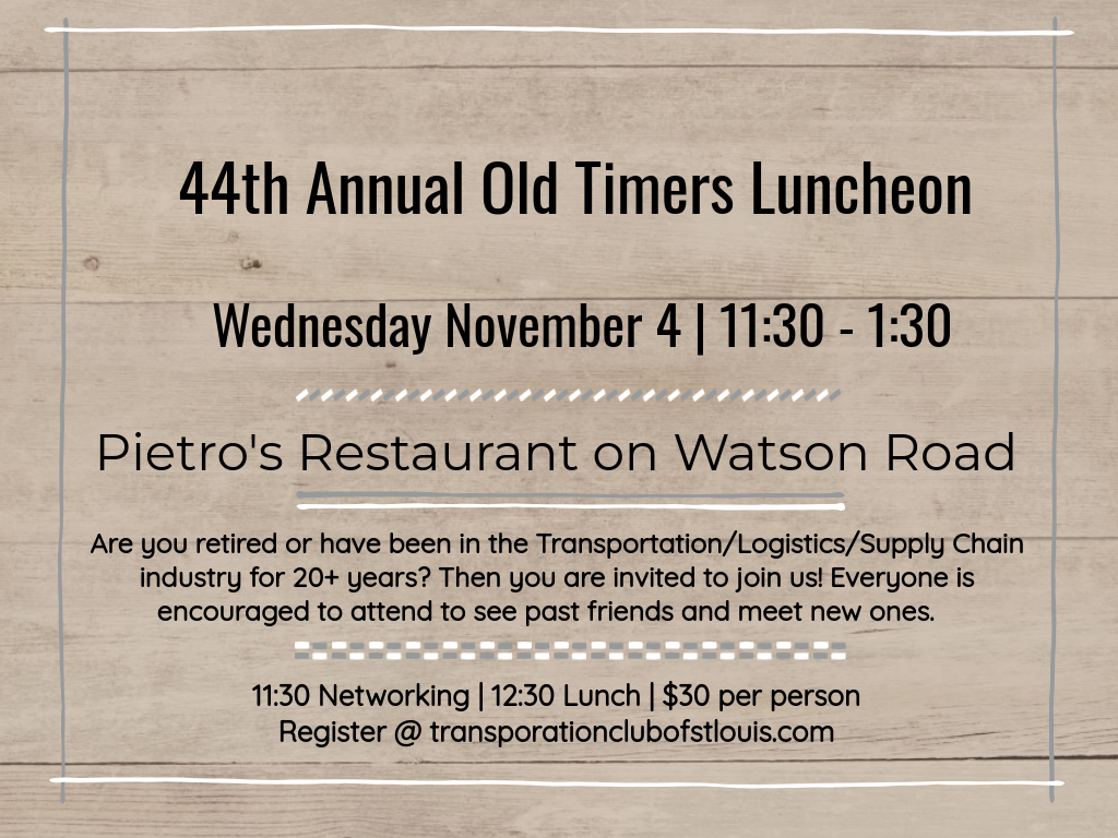 Old Timers Luncheon