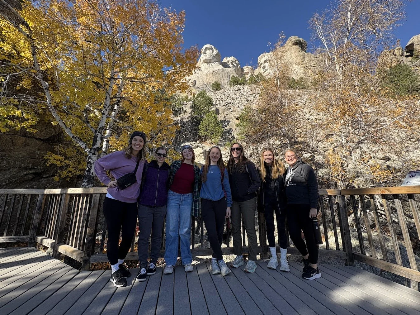 Seven female students in South Dakota