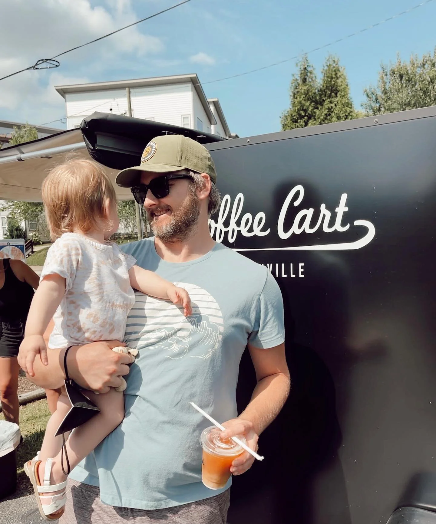 Long weekends are the best weekends. 

Grabbed some coffee from @coffeecartnashville. Very cool setup. Congrats on your first weekend with the coffee trailer! This would be a cool feature to have at an open house&hellip; 🤔☕️ 

#supportlocal #drinklo