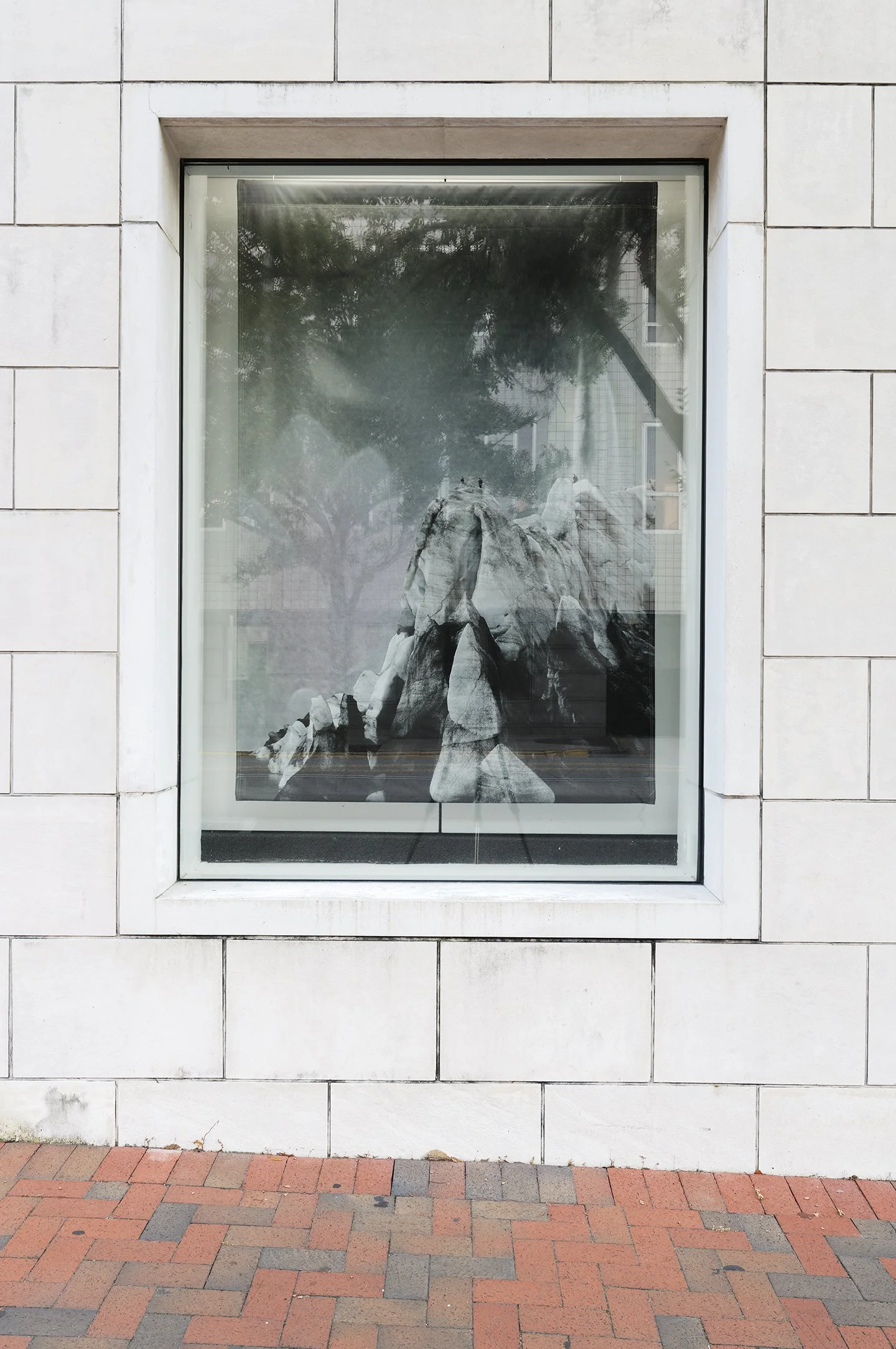 Retreating 5 from Icelandic collage series