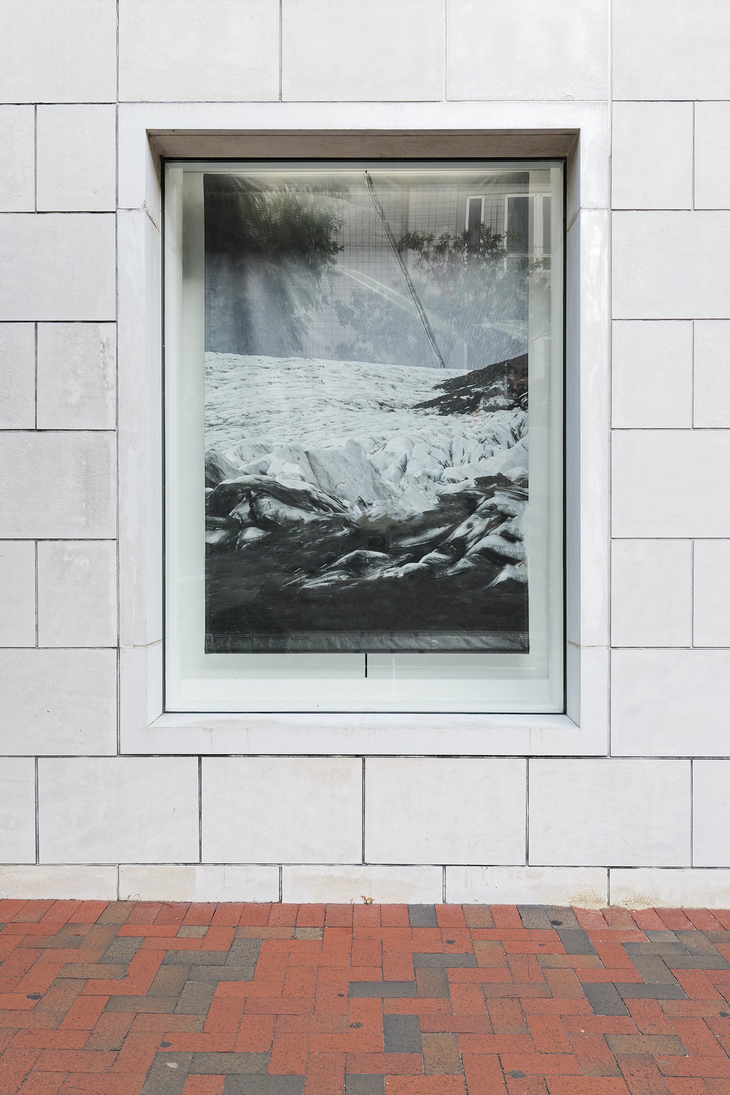 Retreating 3 from Icelandic collage series