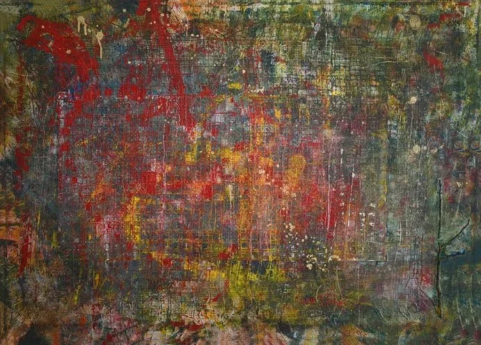 Walk to Remember, Acrylic on canvas 25.6 × 35.4 in, 2025