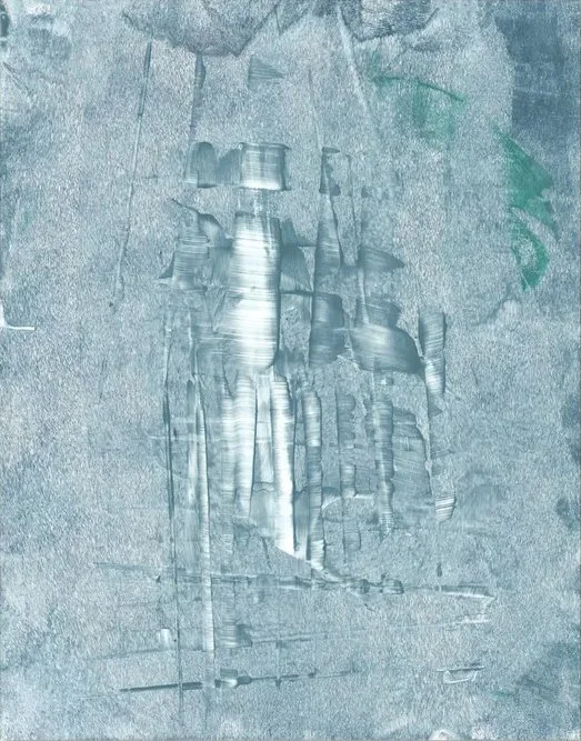 Dagatal ("Calendar" in Icelandic), acrylic, 11x14 in, 2022