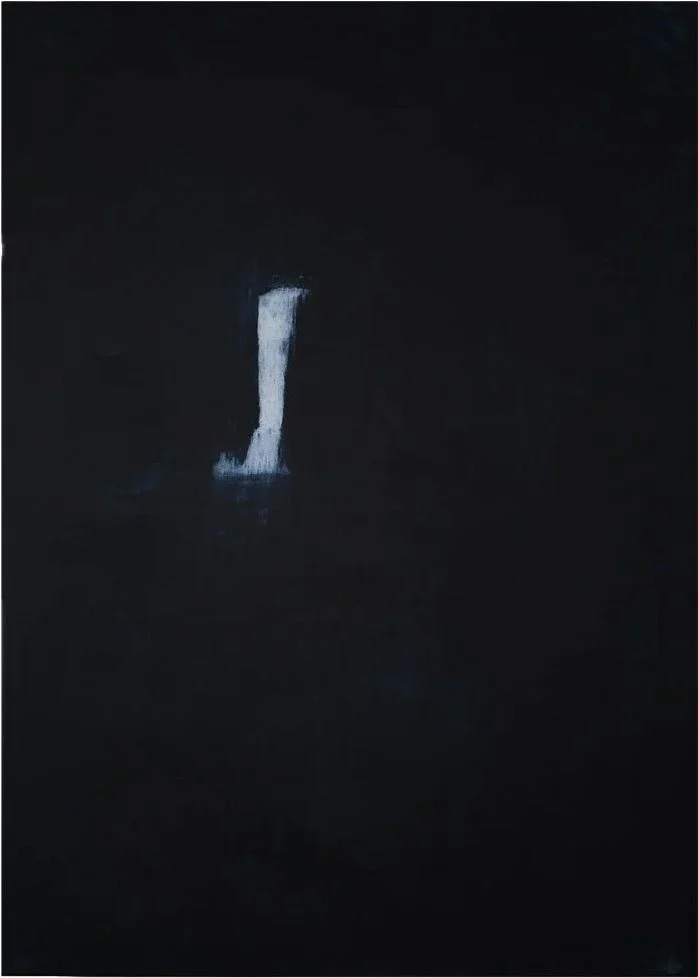 Retreating #1, Acrylic on canvas, 22 x 29 in, 2022