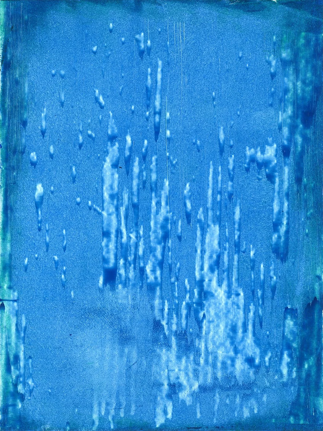 Rigning ("Rain" in Icelandic), acrylic, 9x12 in, 2026