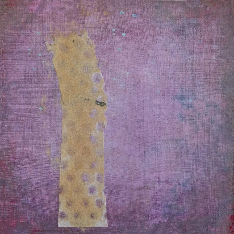 Square 3, Acrylic on panel, 6 x 6 in, 2025