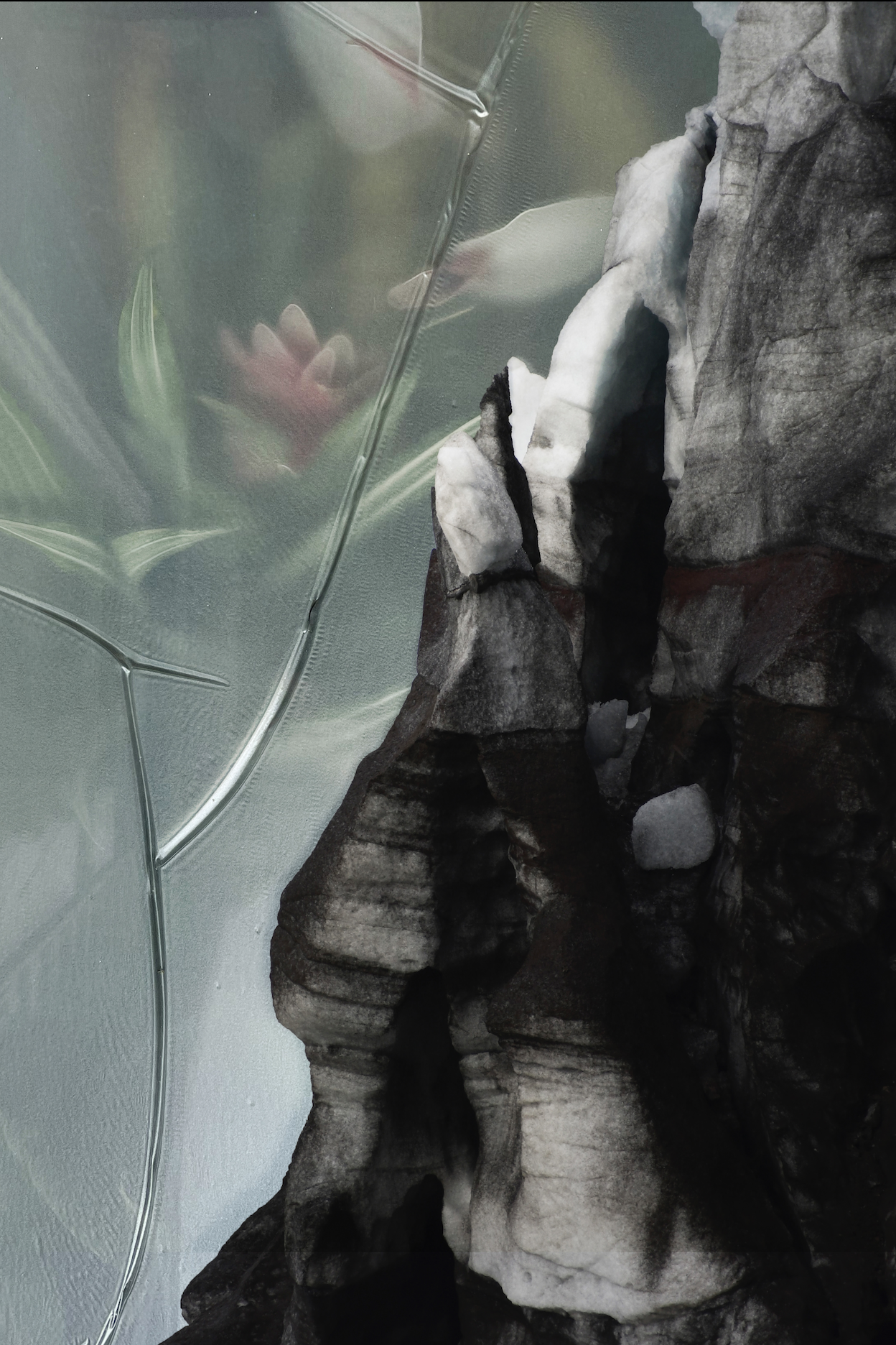 Retreating - Collage Series