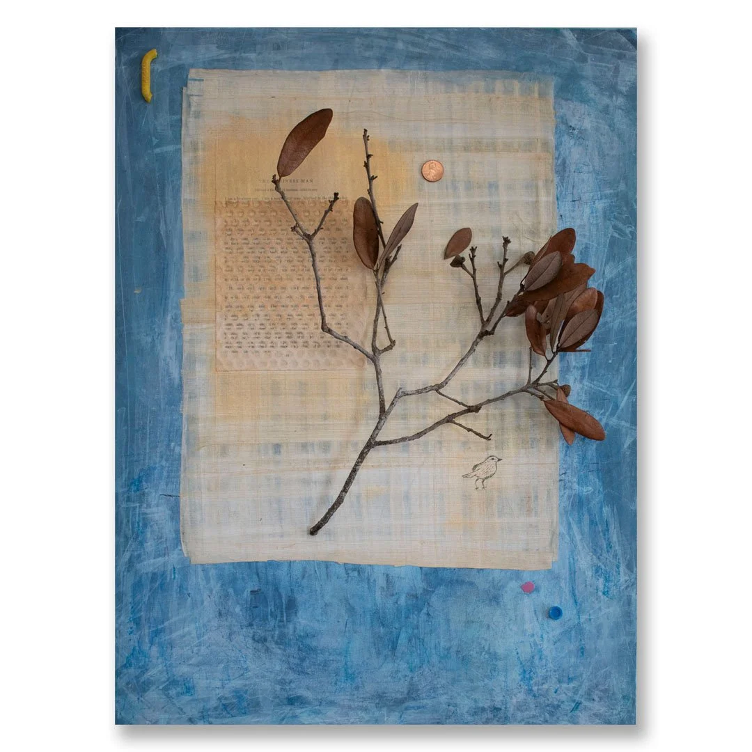 The Business Man, Acrylic on panel, 24 x 18 in, 2025