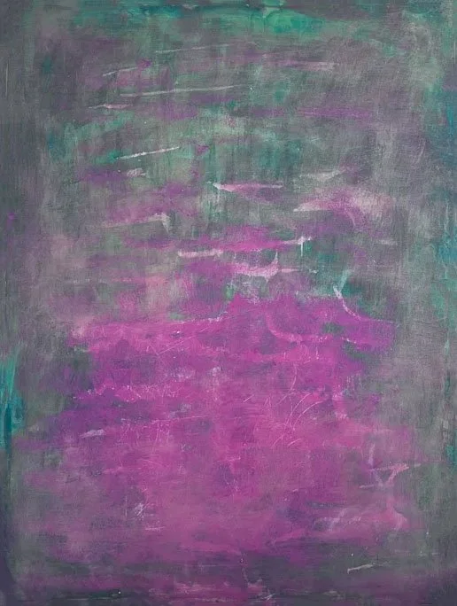 Flow, Acrylic on panel, 24 x 18 in, 2025