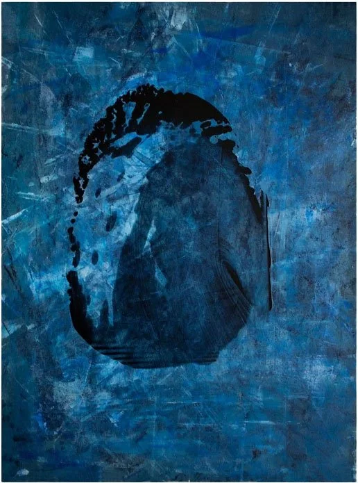To See Takes Time, Acrylic on panel, 12 x 9 in, 2023