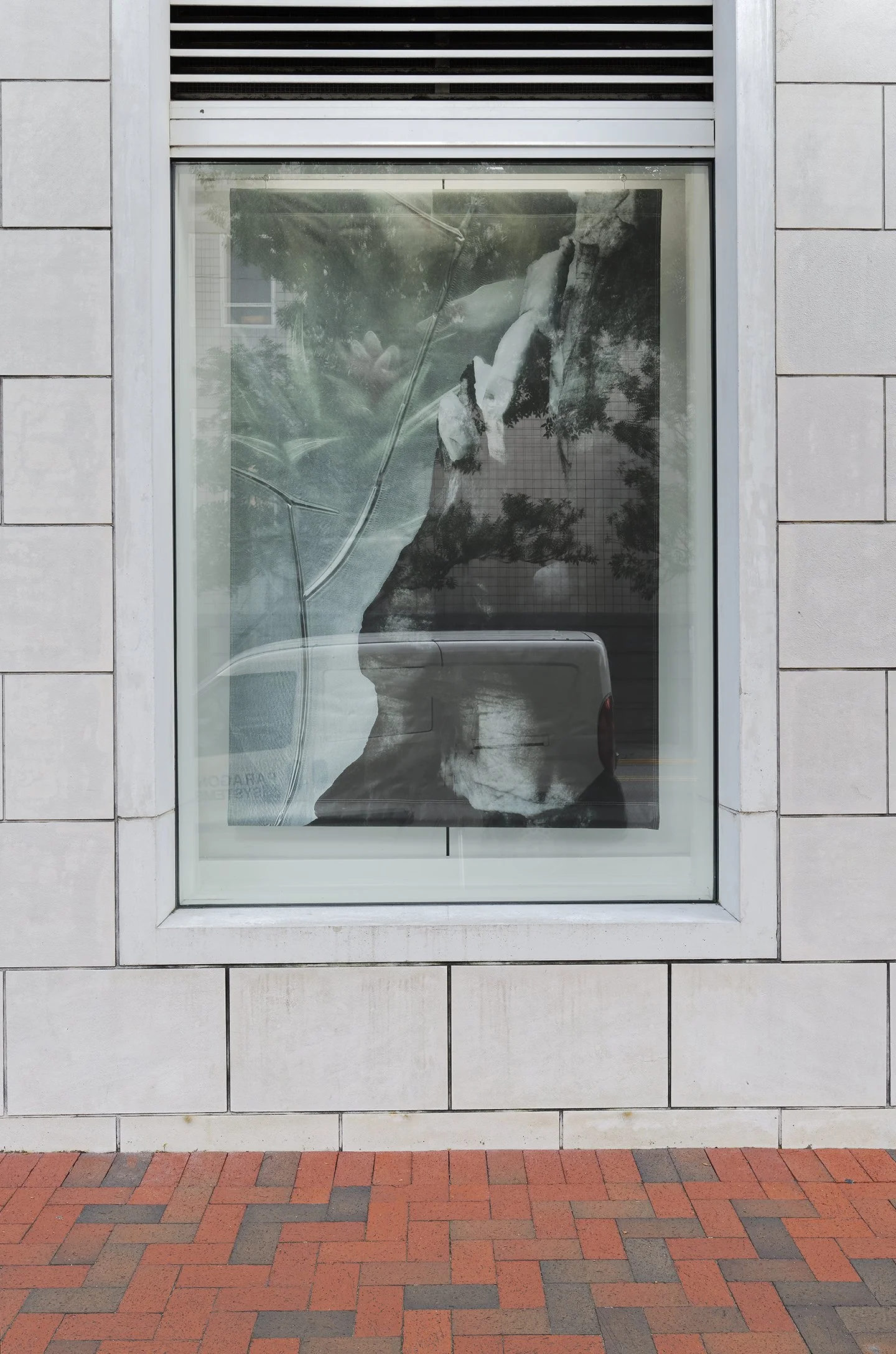 Retreating 6 from Icelandic collage series