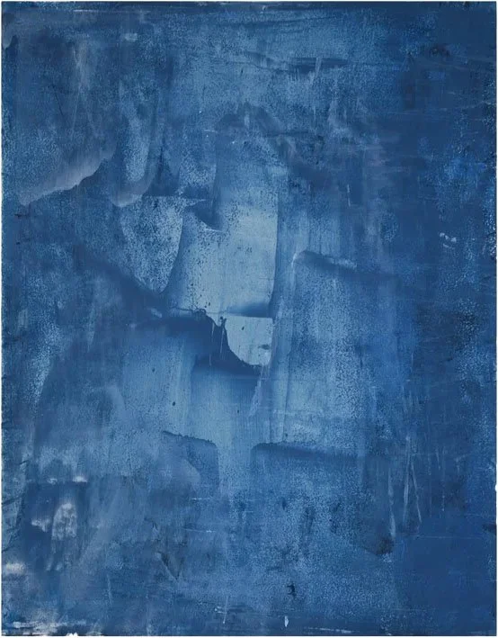 Out of the Blue, Acrylic on canvas, 14 x 11 in, 2023