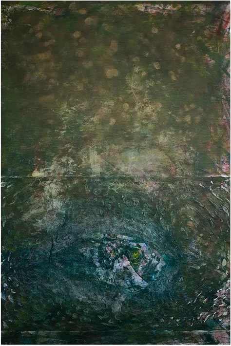 Marsh, Acrylic on canvas, 25.6 × 35.4 in, 2025