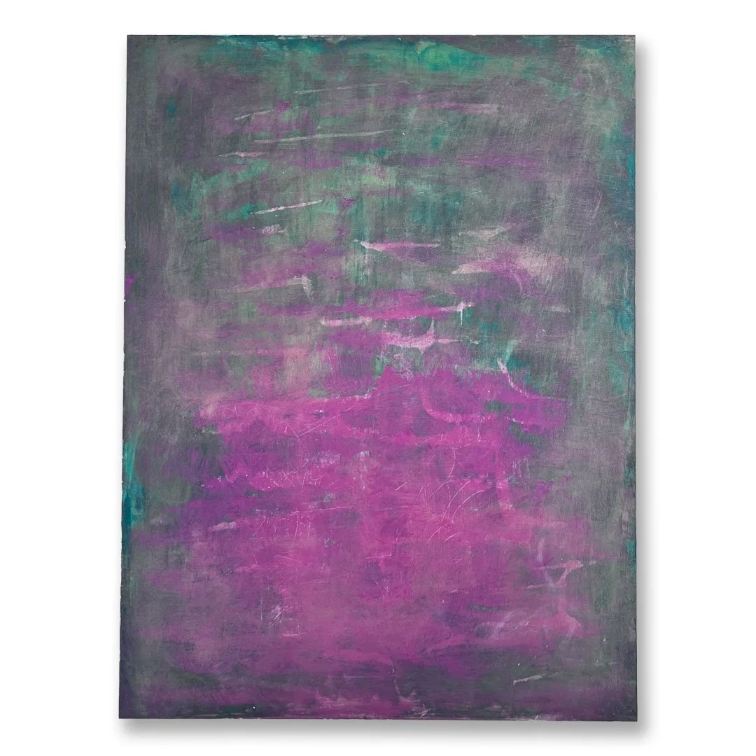 Flow, Acrylic on panel, 24 x 18 in, 2025