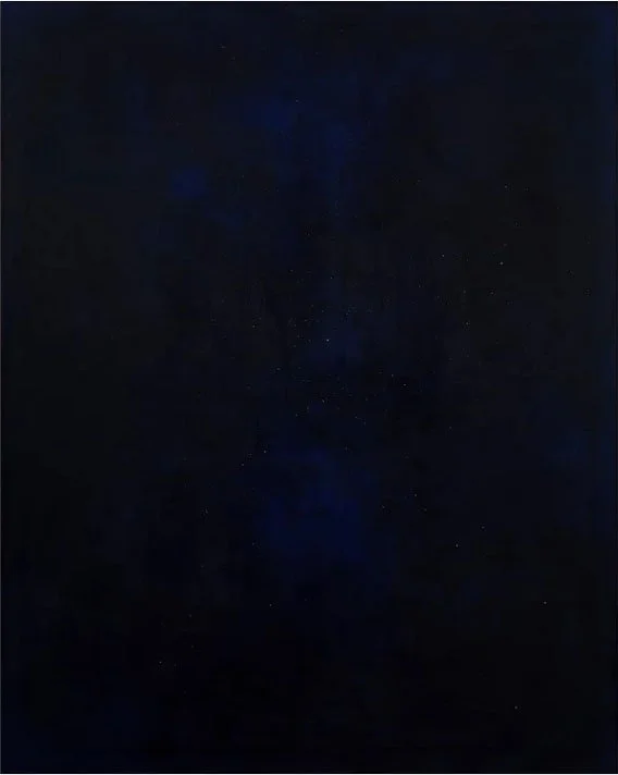 Reykjavik Nocturne, Acrylic on canvas, 48 x 60 in, 2024