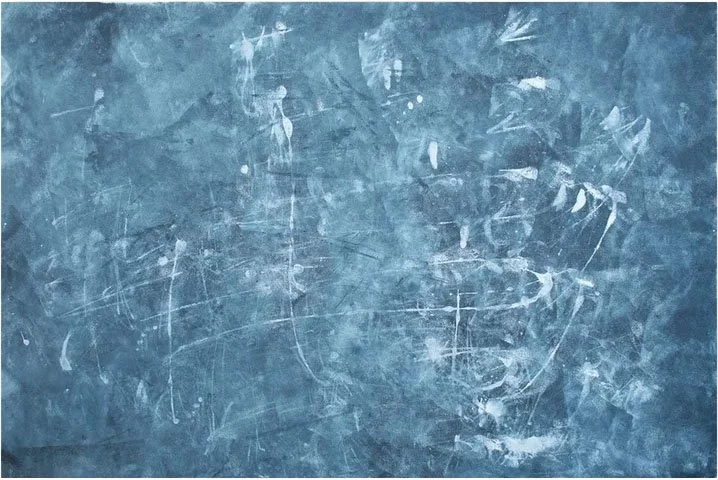 Winter in the Akureyri Botanical Garden, Acrylic on canvas, 65 x 90 cm, 2022