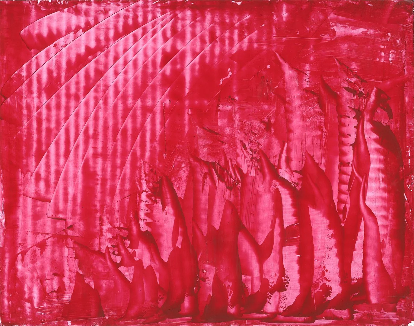 Heat Wave 2, acrylic, 14x11 in, 2026