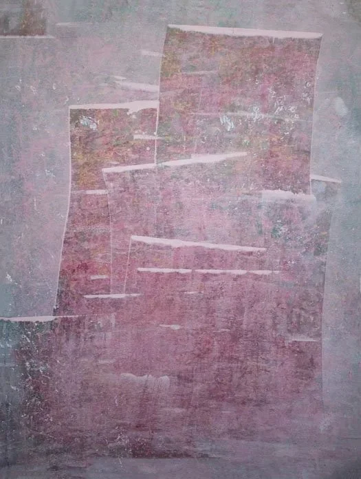 The Mountains, Acrylic on panel, 24 x 18 in, 2025