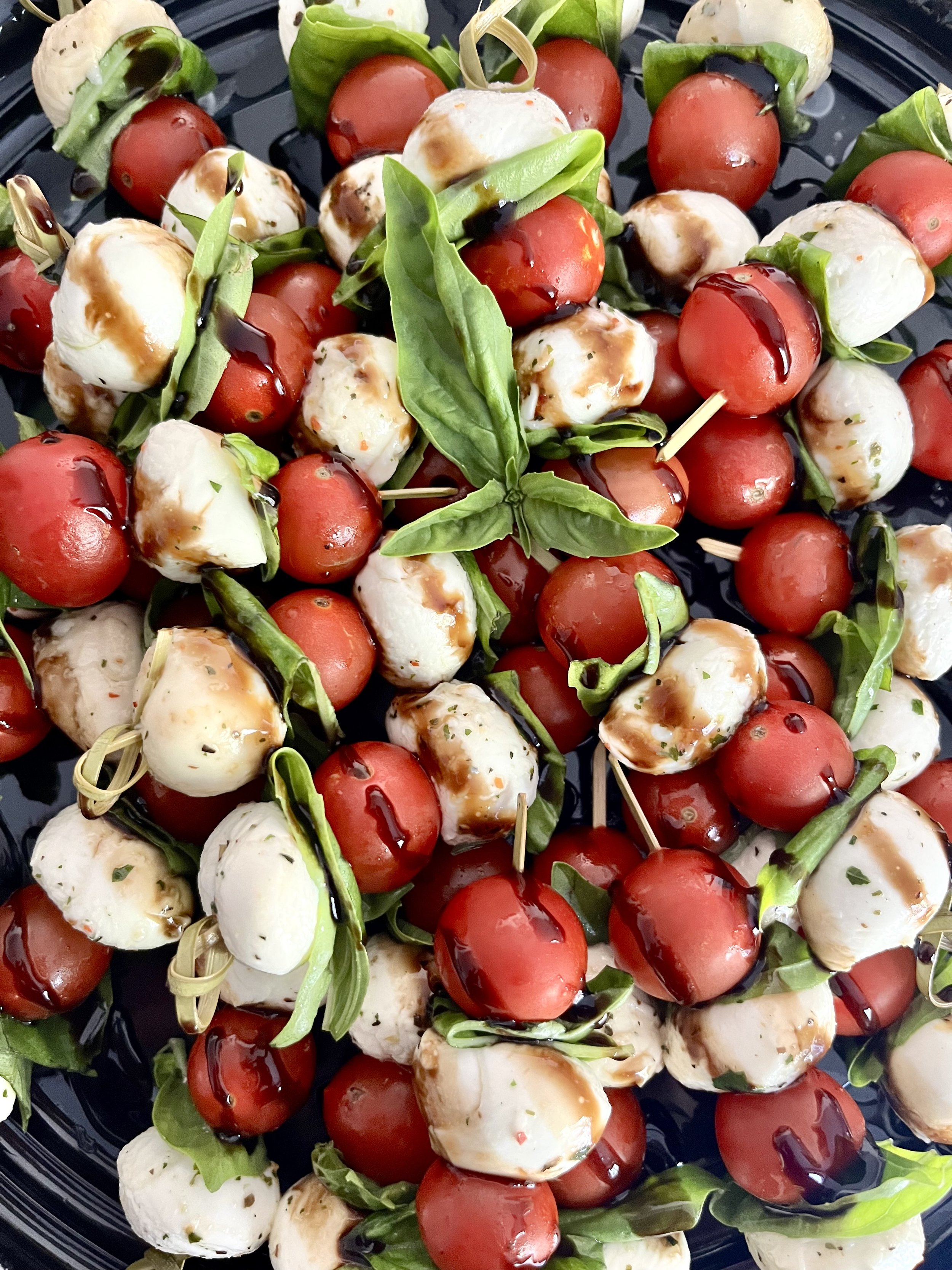 Caprese Skewers (sold by the dozen) — Perfect Bites Catering
