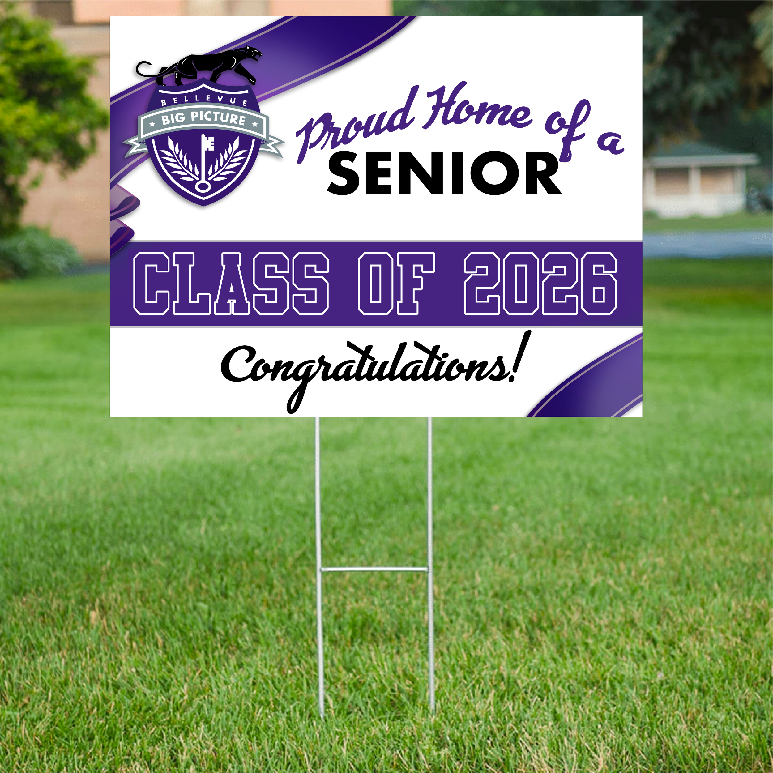 Senior Graduation Yard Sign