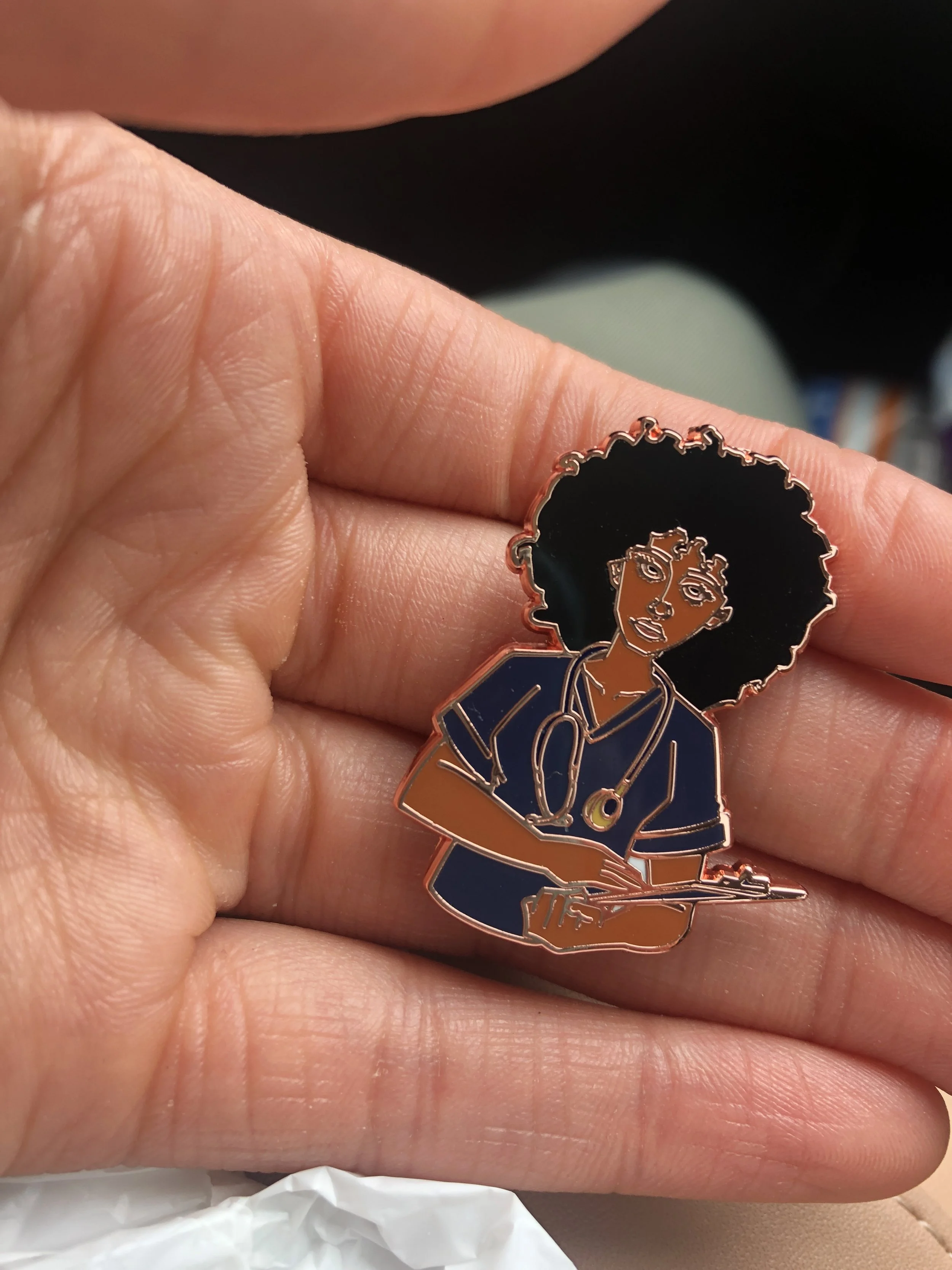 Nurse Enamel Pin