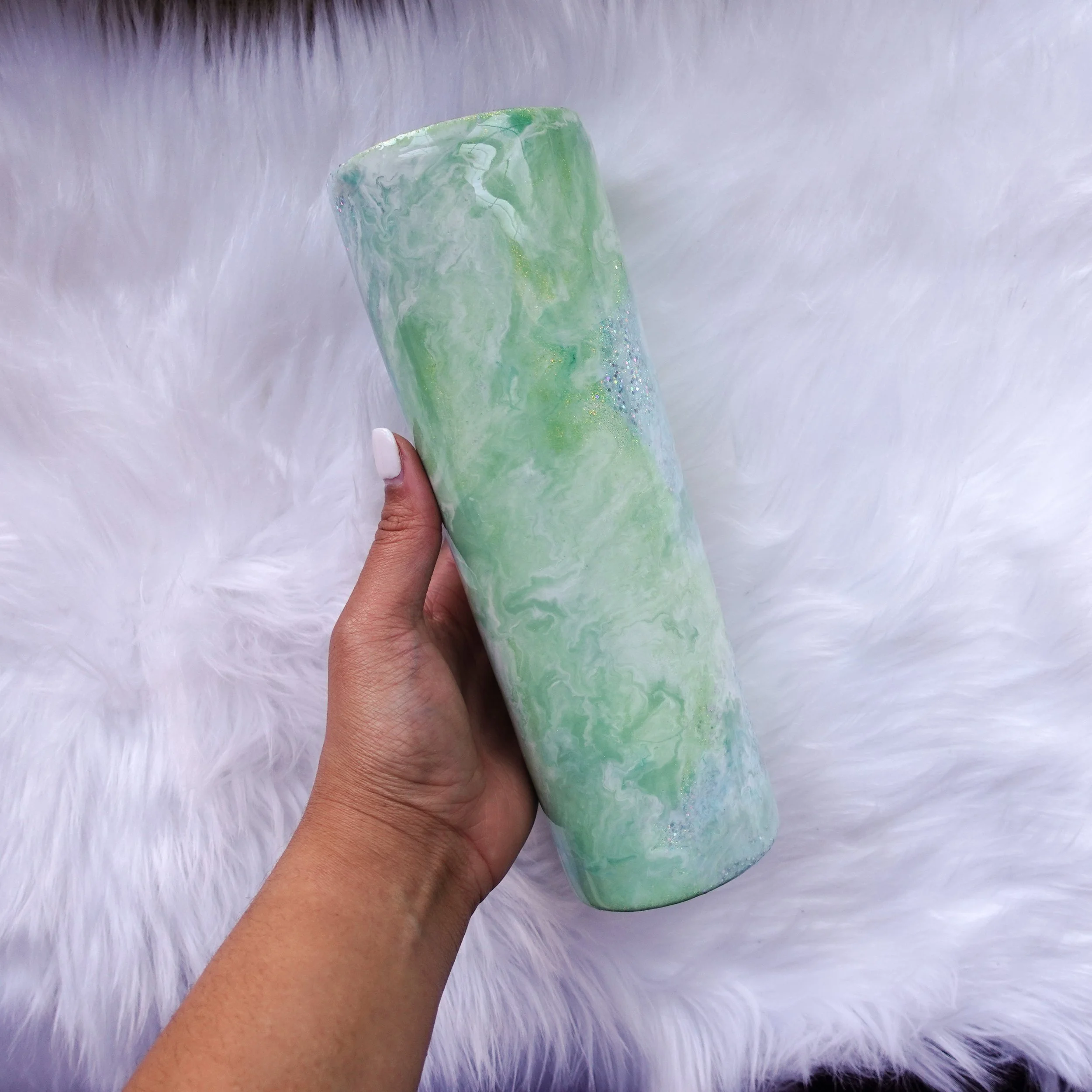 30 oz Skinny Jaded Tumbler