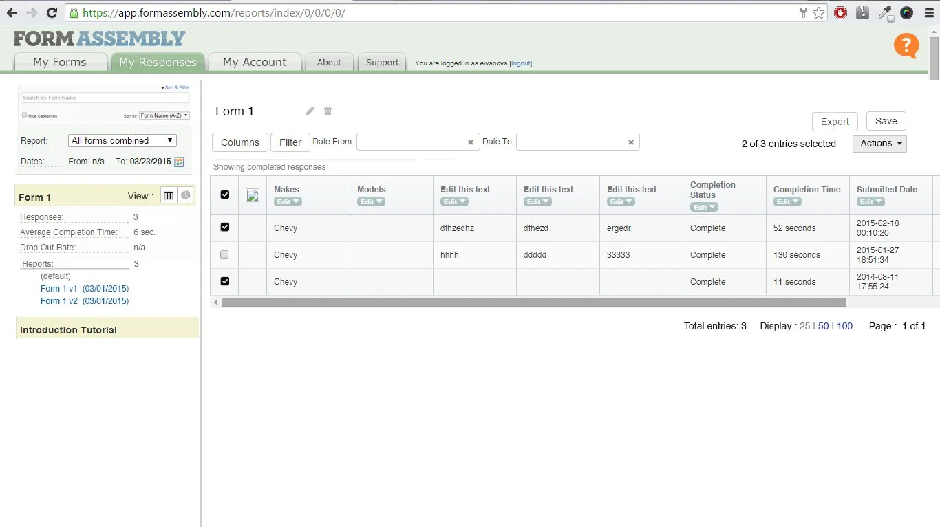 Updating the existing design with smaller changes