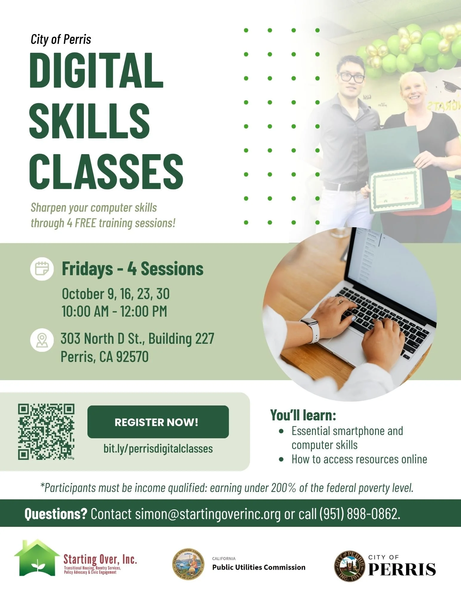 Digital Skills Classes - 1/4