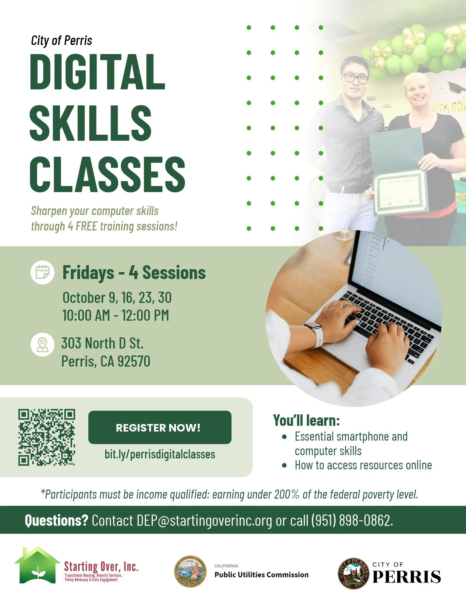 Digital Skills Classes - 1/4