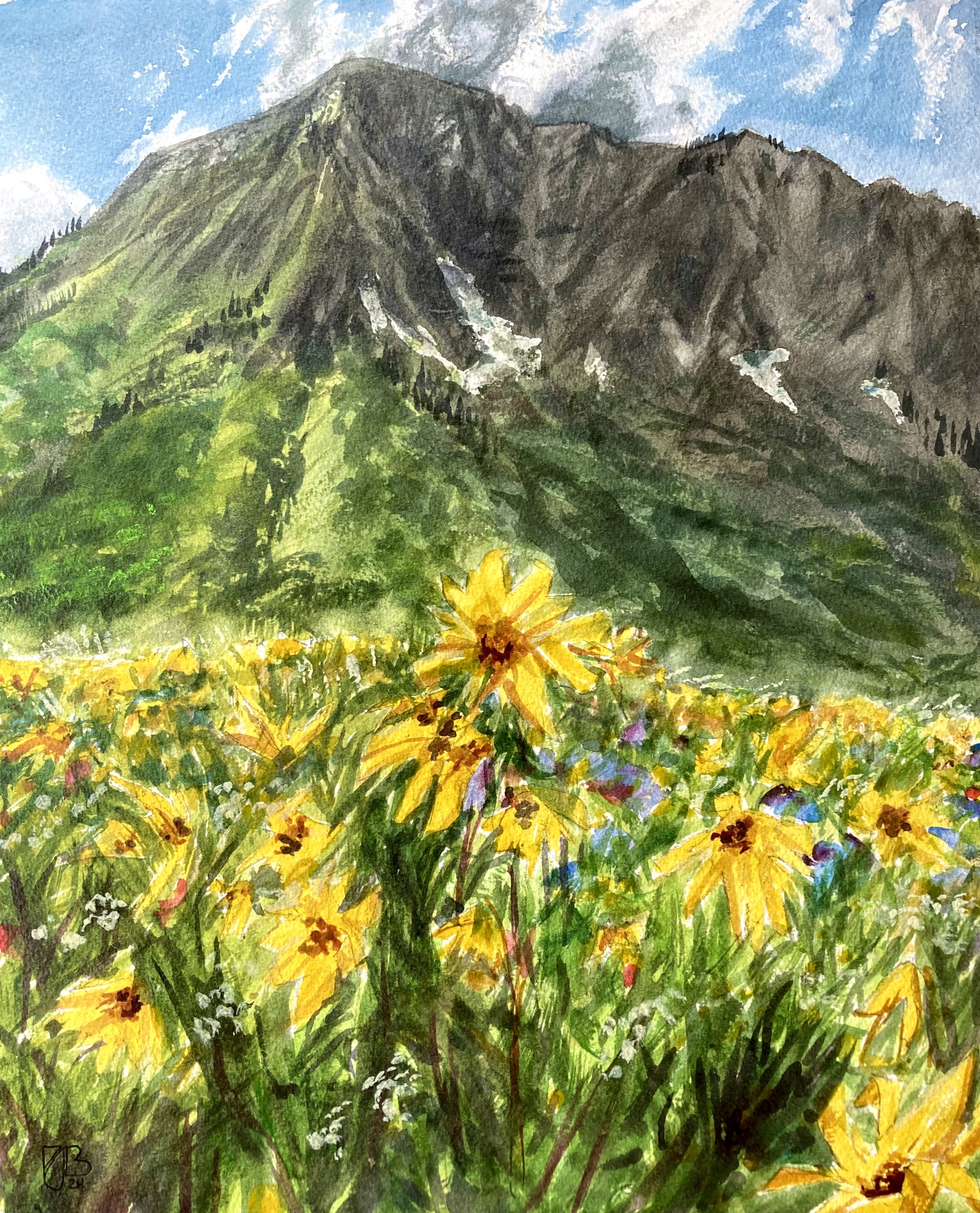 Watercolor Social