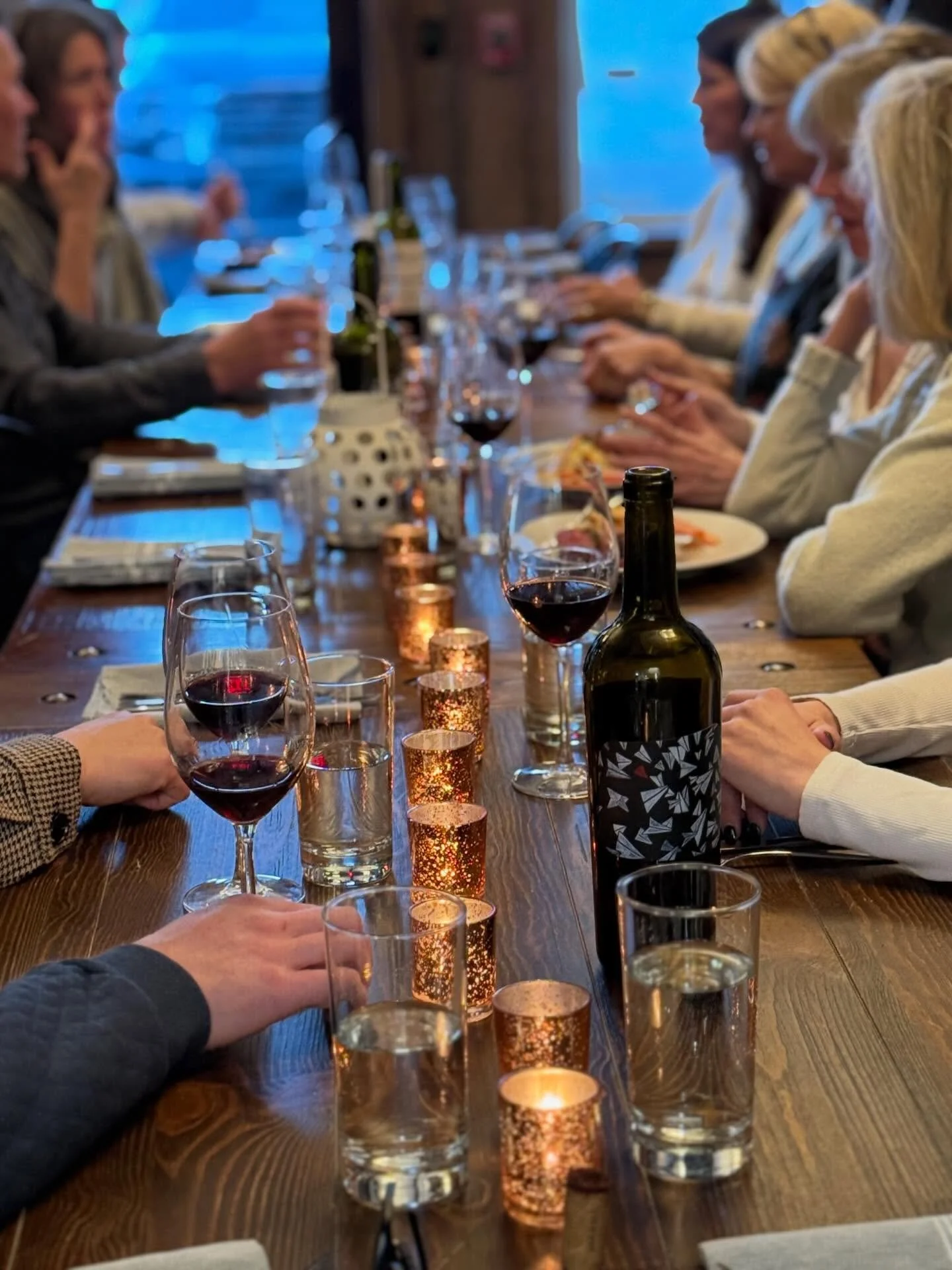 Food + Wine + Community = good times. Check out our next CBSouth dinner with @crestedbuttechefs on March 19th, two seating 5 &amp; 7pm