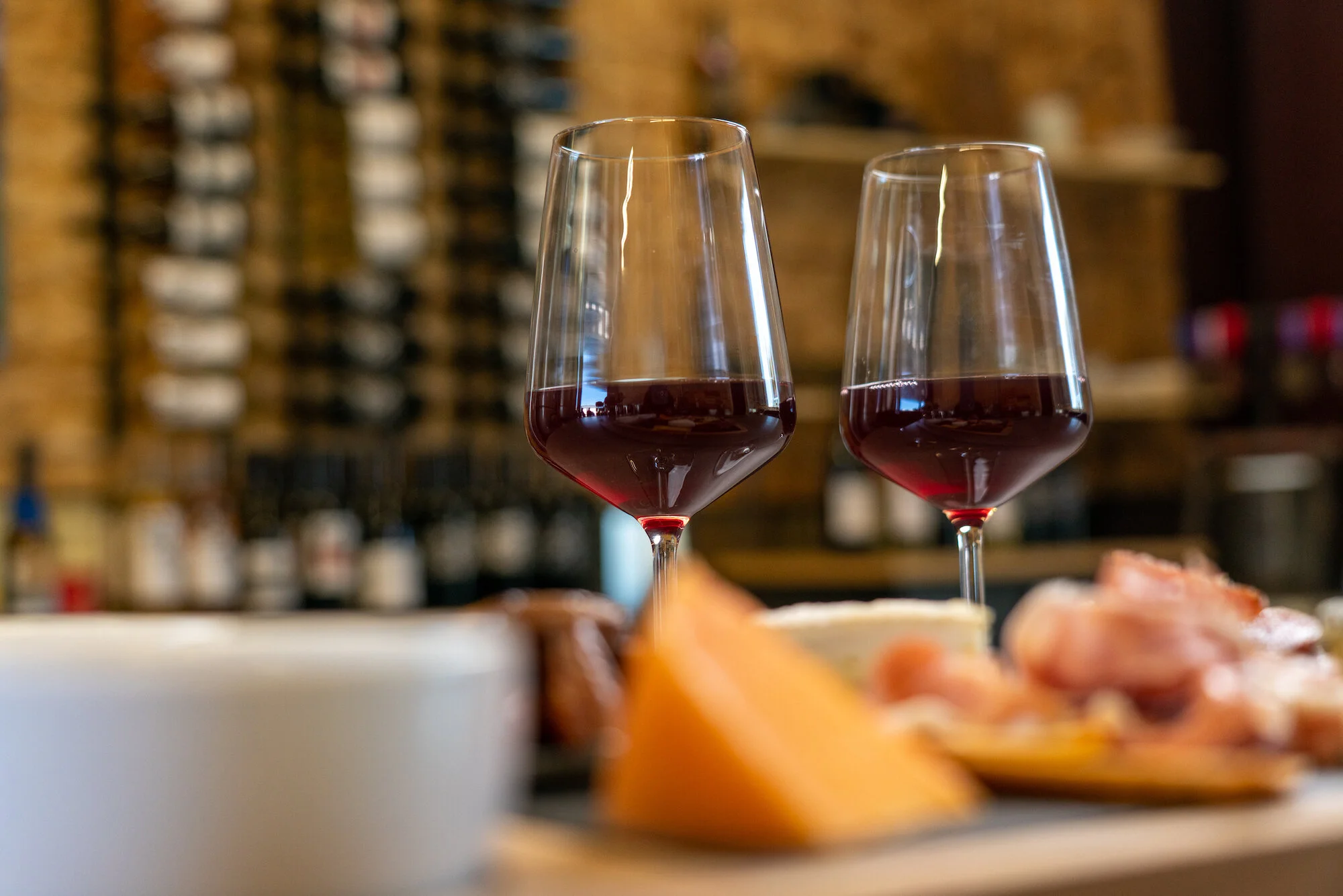 Buckel Family Wines - wine glasses and pairings