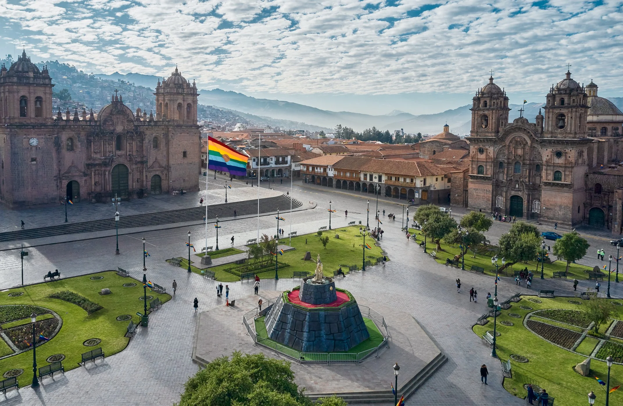 New Cusco - Santiago  air connection