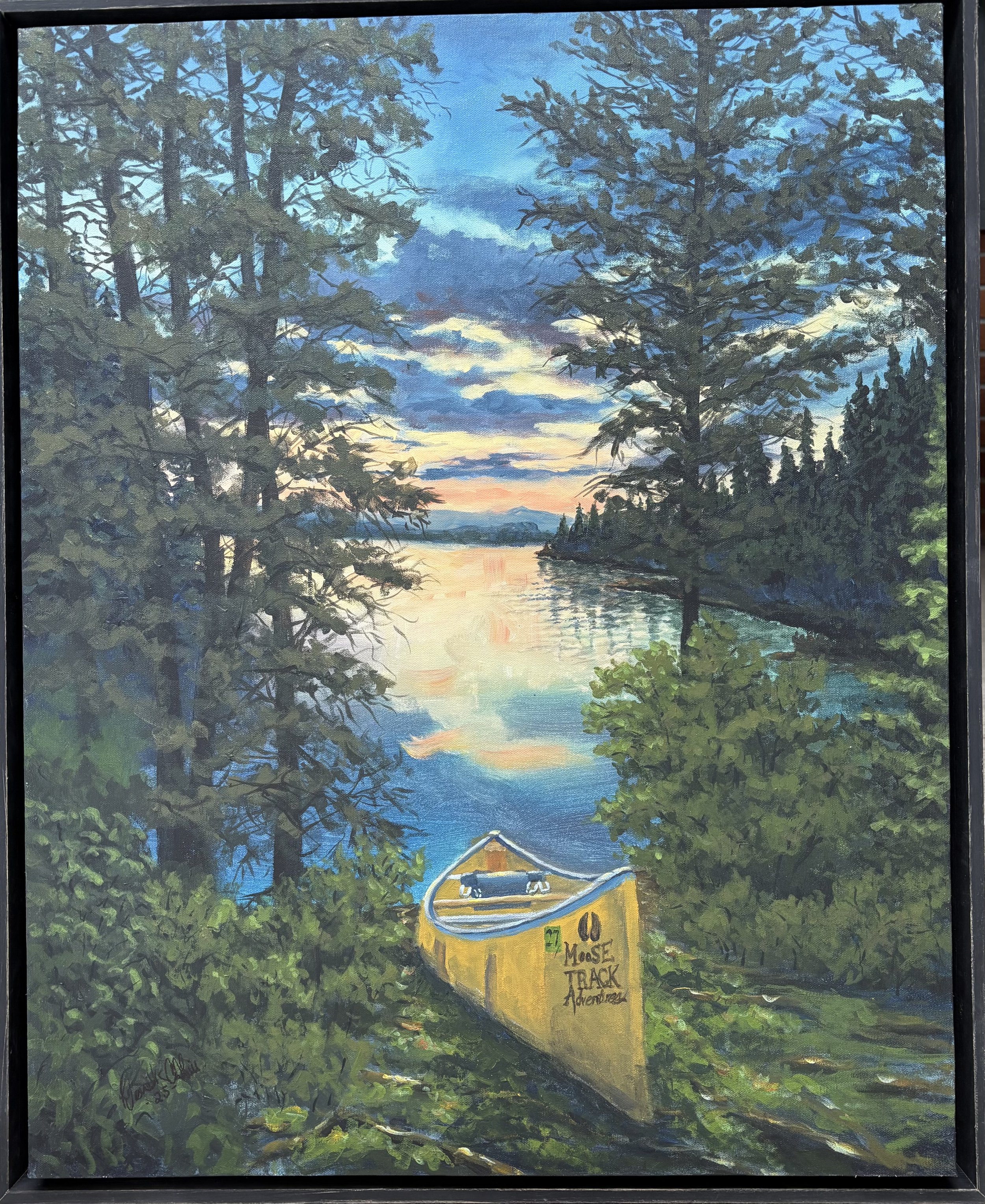 Boundary Waters Sunset - SOLD (Available for Commission)