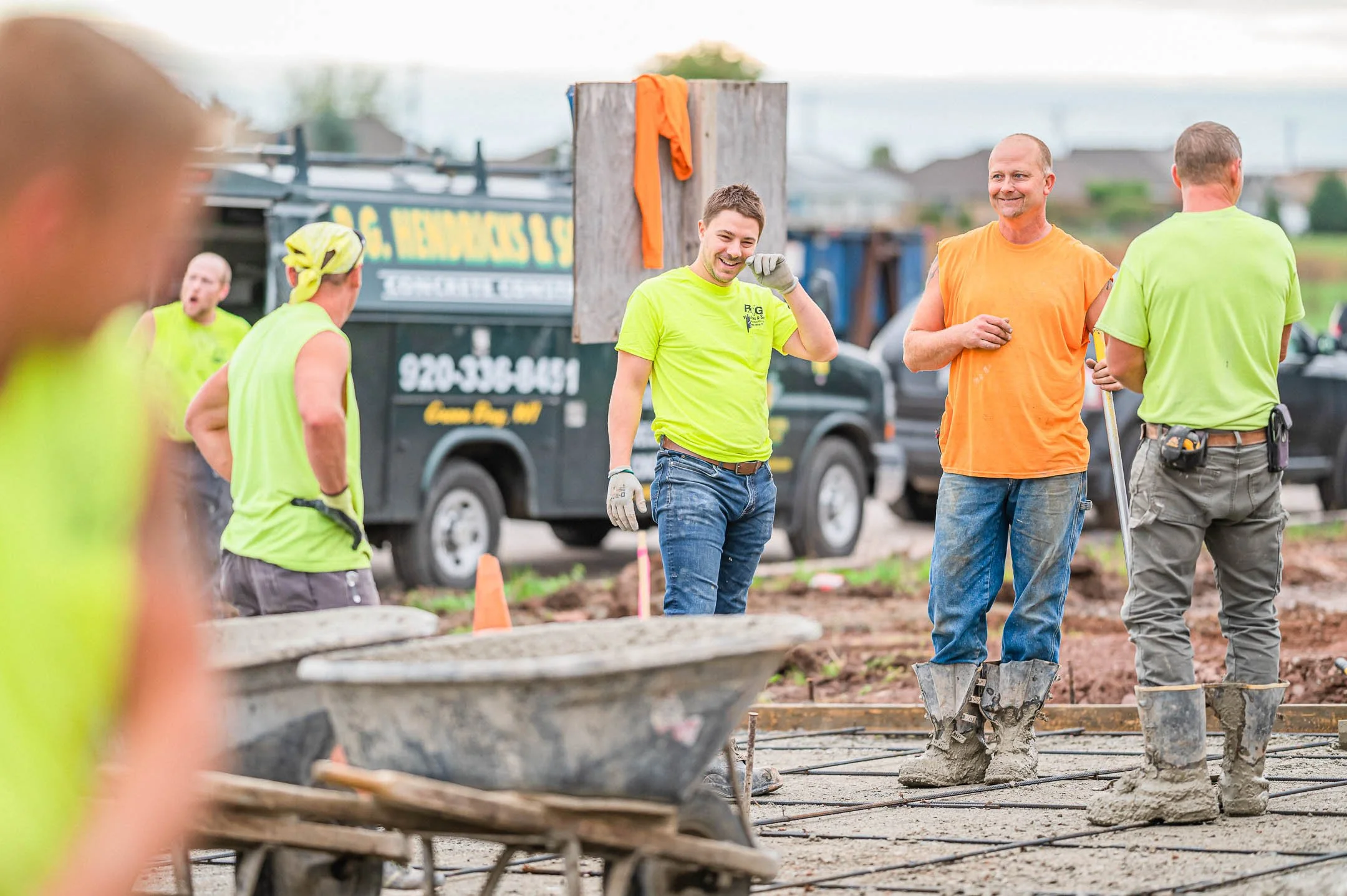 About Green Bay Concrete Contractor — RG Hendricks Concrete Construction