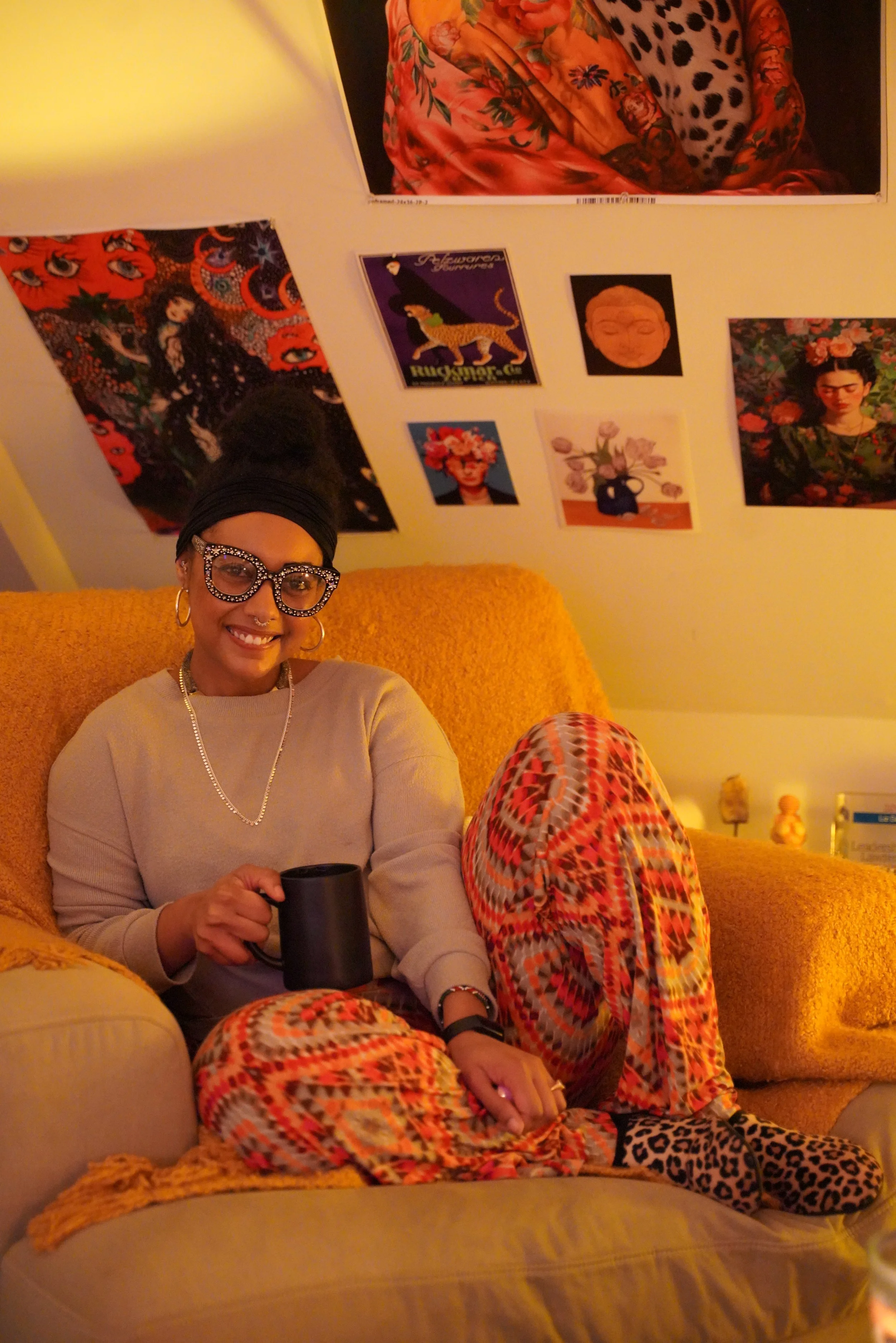 Liz Davis, M.S., LMFT, LCMFT in her office in Kansas City, MO.