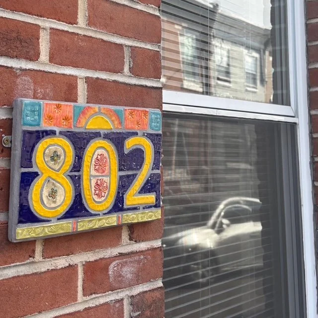 Custom house numbers