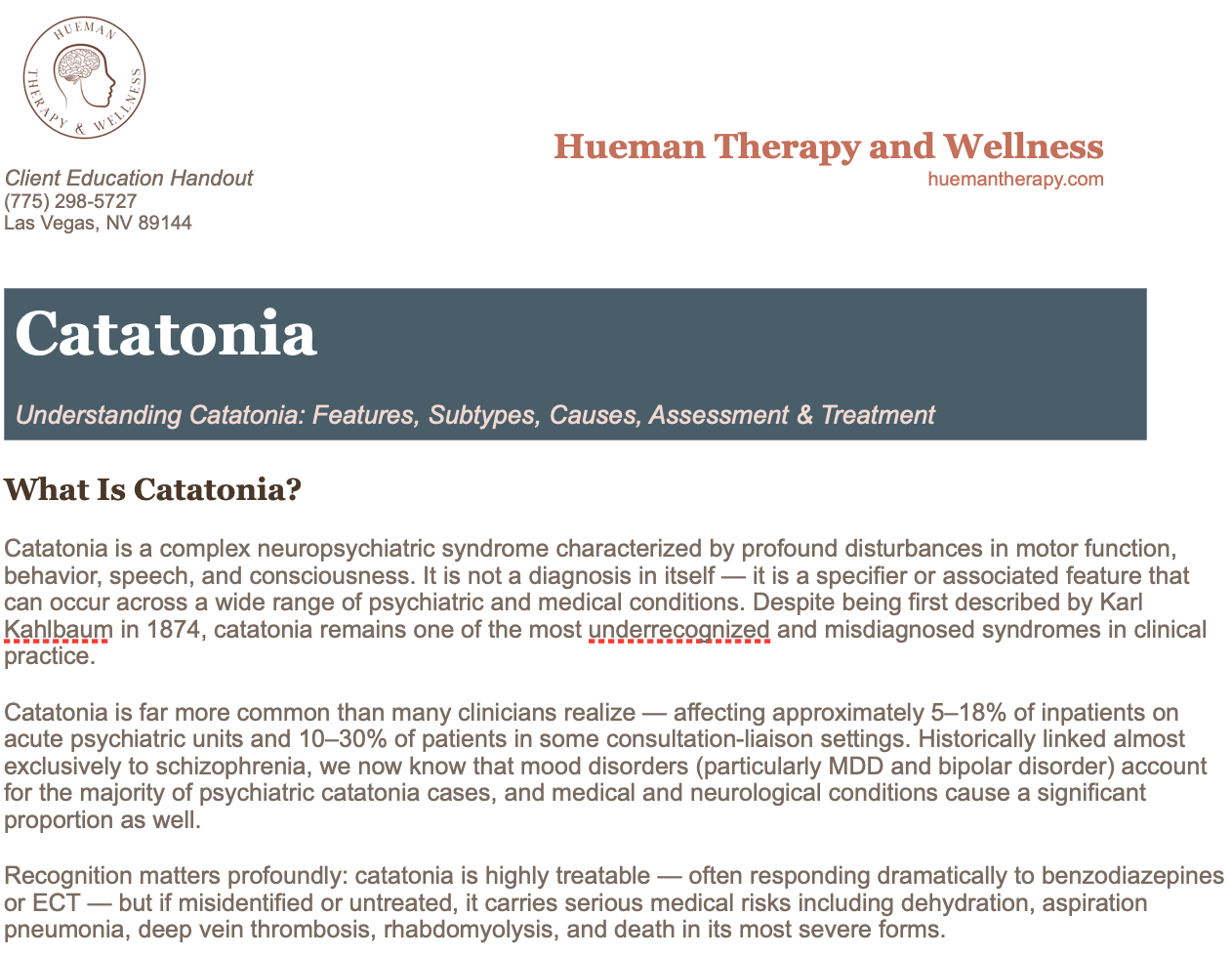 Catatonia
