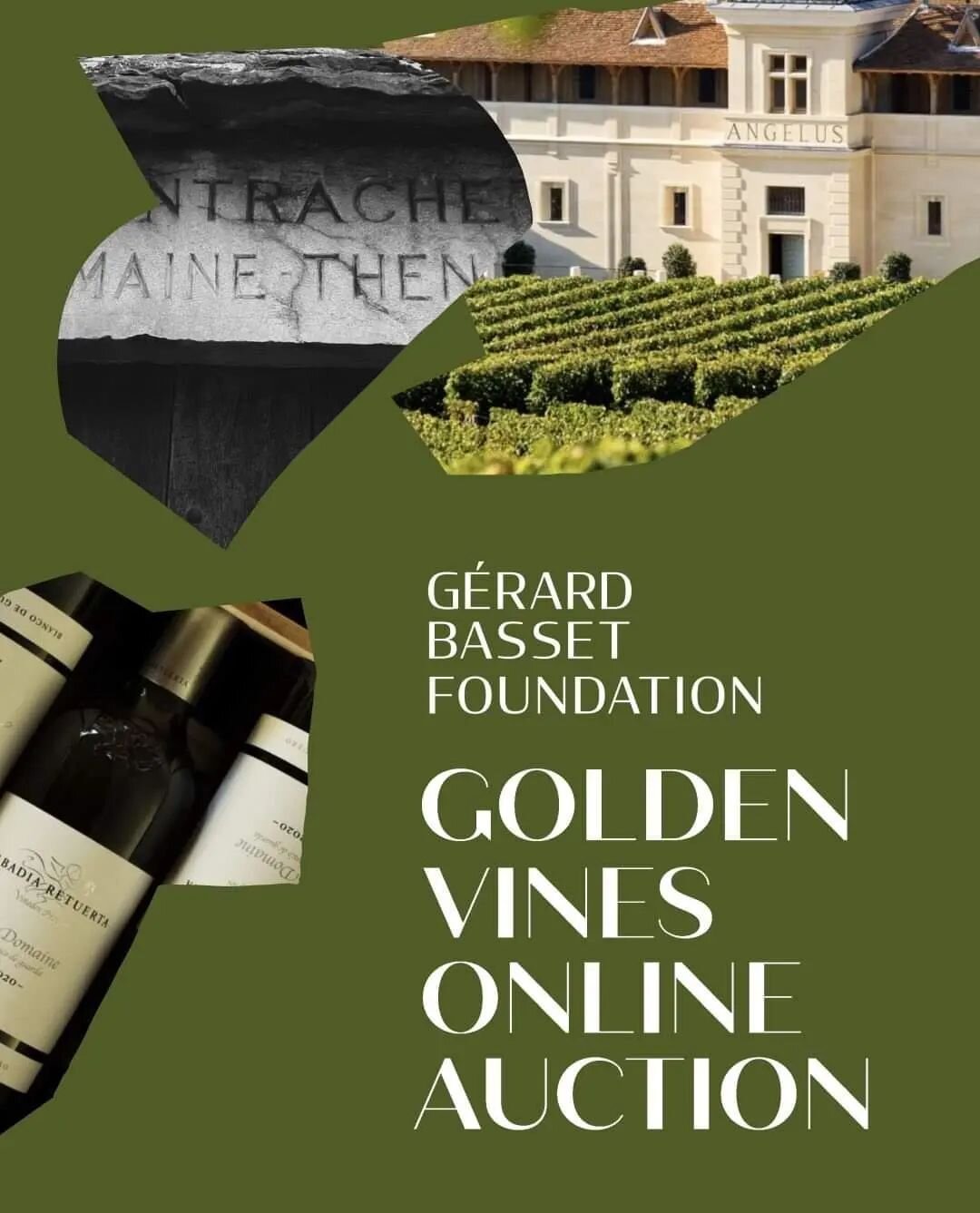 Oct 1st - 16th, 2022 
The Golden Vines Online Auction

Support our sponsor the @gerardbassetfoundation in raising money in their continued support for groups like us. 

100+ lots comprised of rare wines and experiences.

Link in bio.

@goldenvinesawa