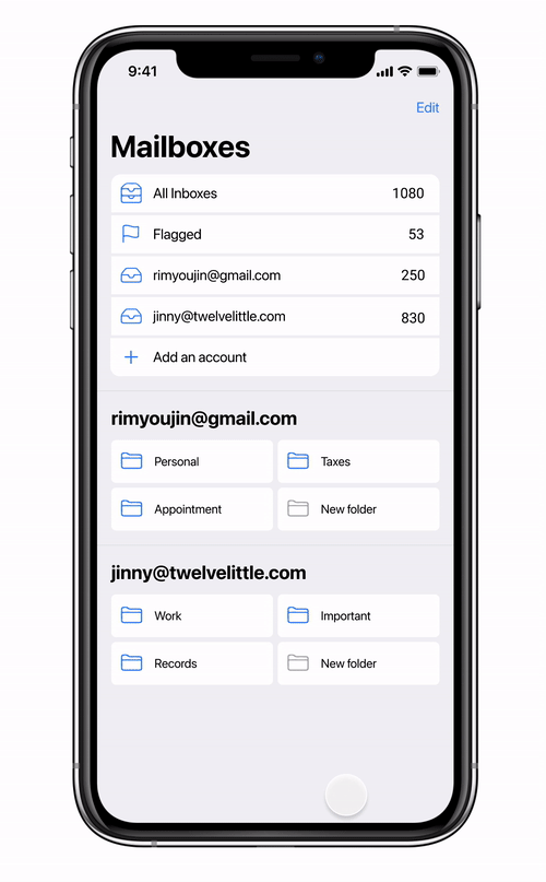 Apple Email Redesign — Jinny Rim
