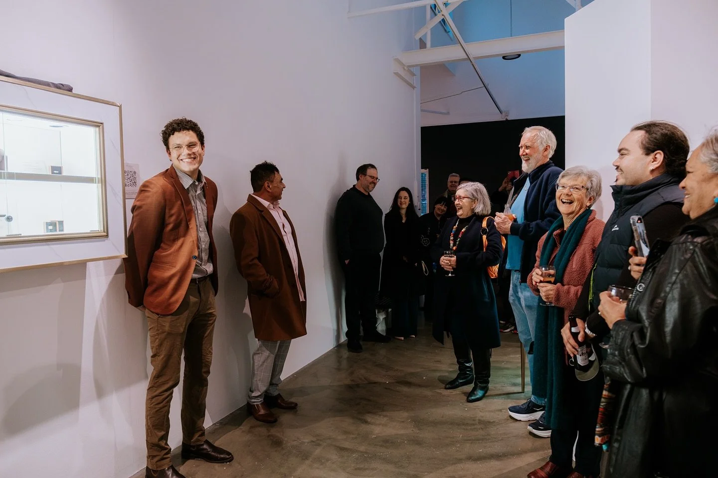 Some shots from my opening event from my NAIDOC exhibition last month 📸

A big thank you to those who came and supported me 🤎

Photographer: @phoebe.watkins