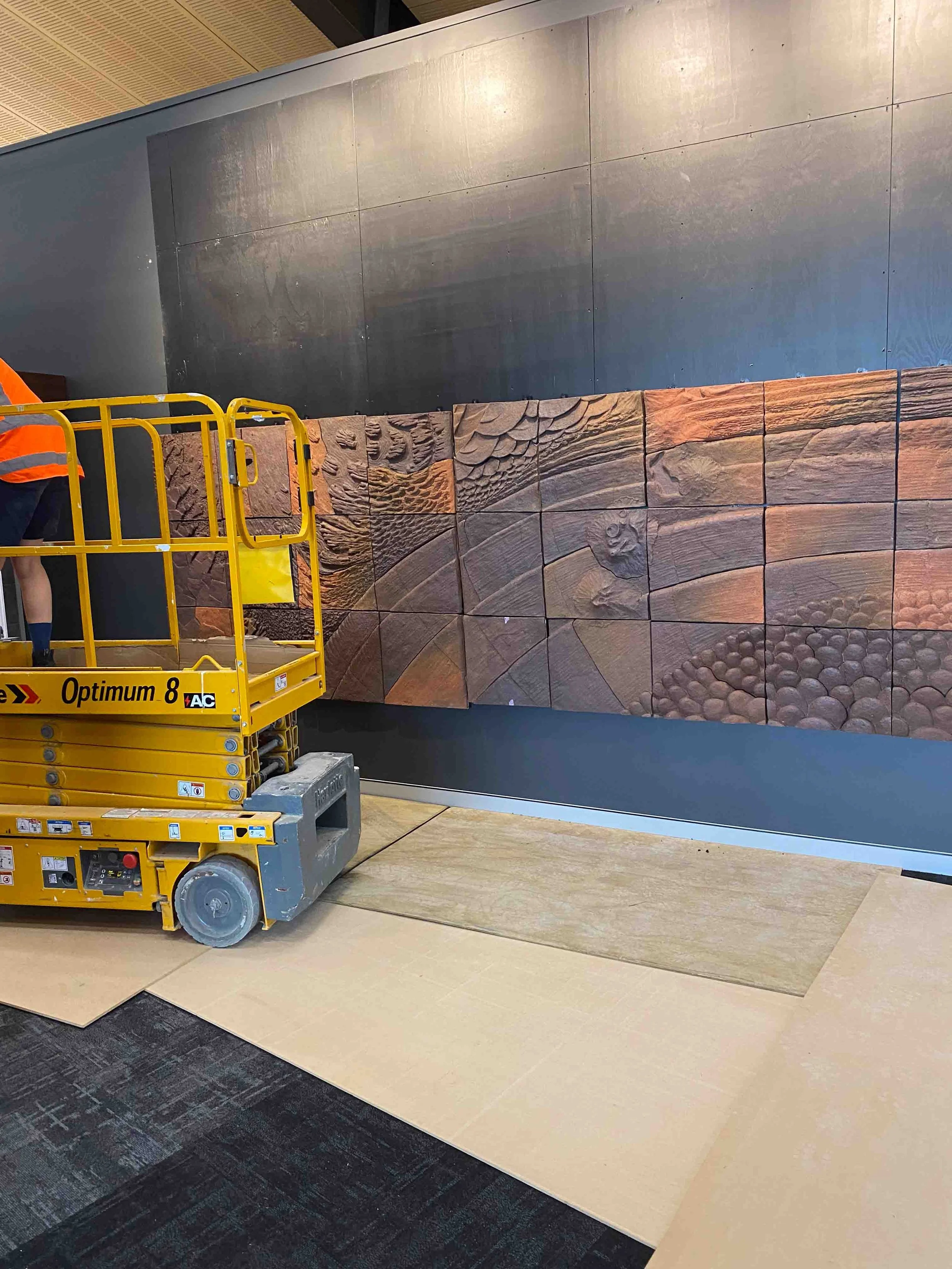 ARTWORK, ART INSTALLATION, ART TRANSPORTATION, Art Corp, Barry Brickell